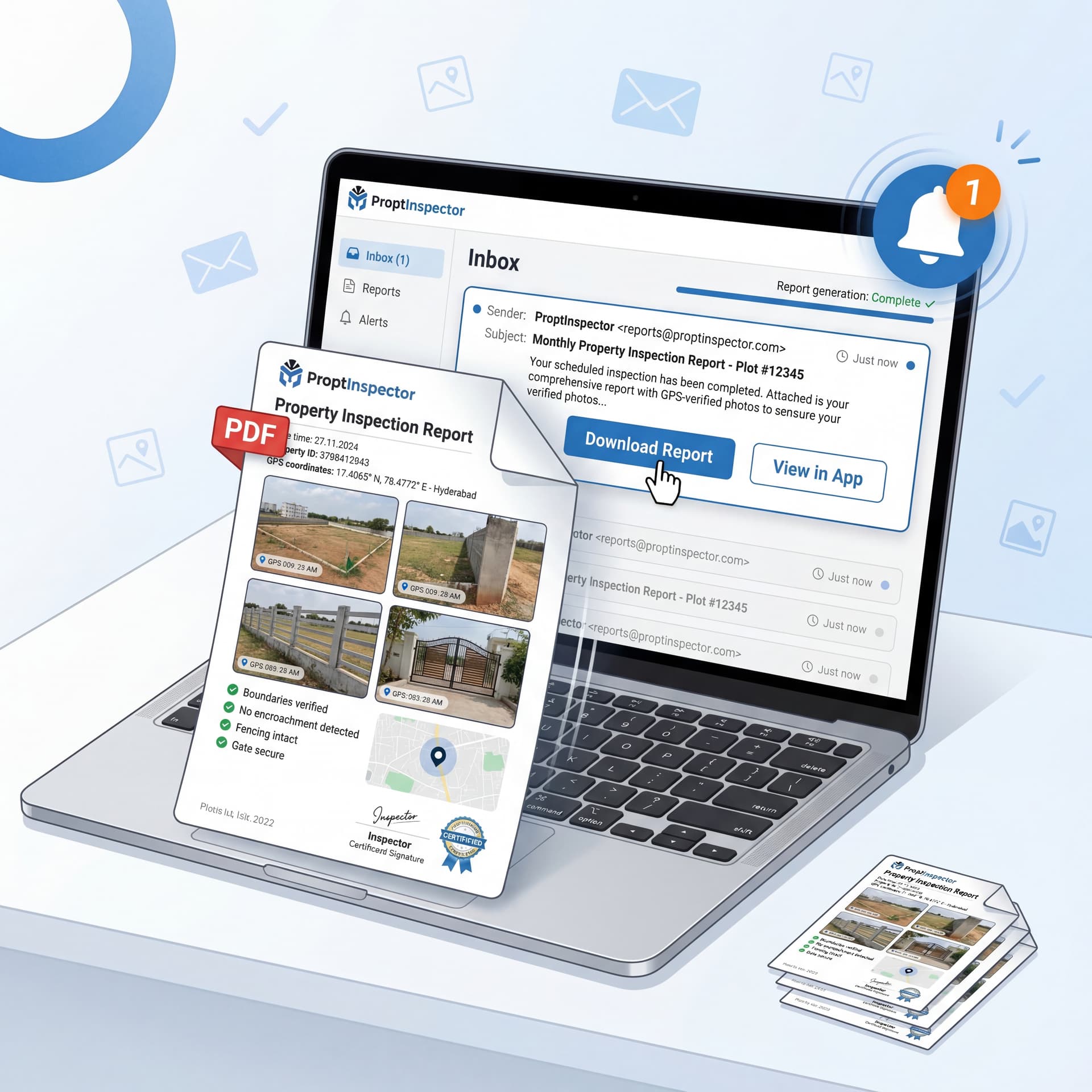 Receive Detailed Report